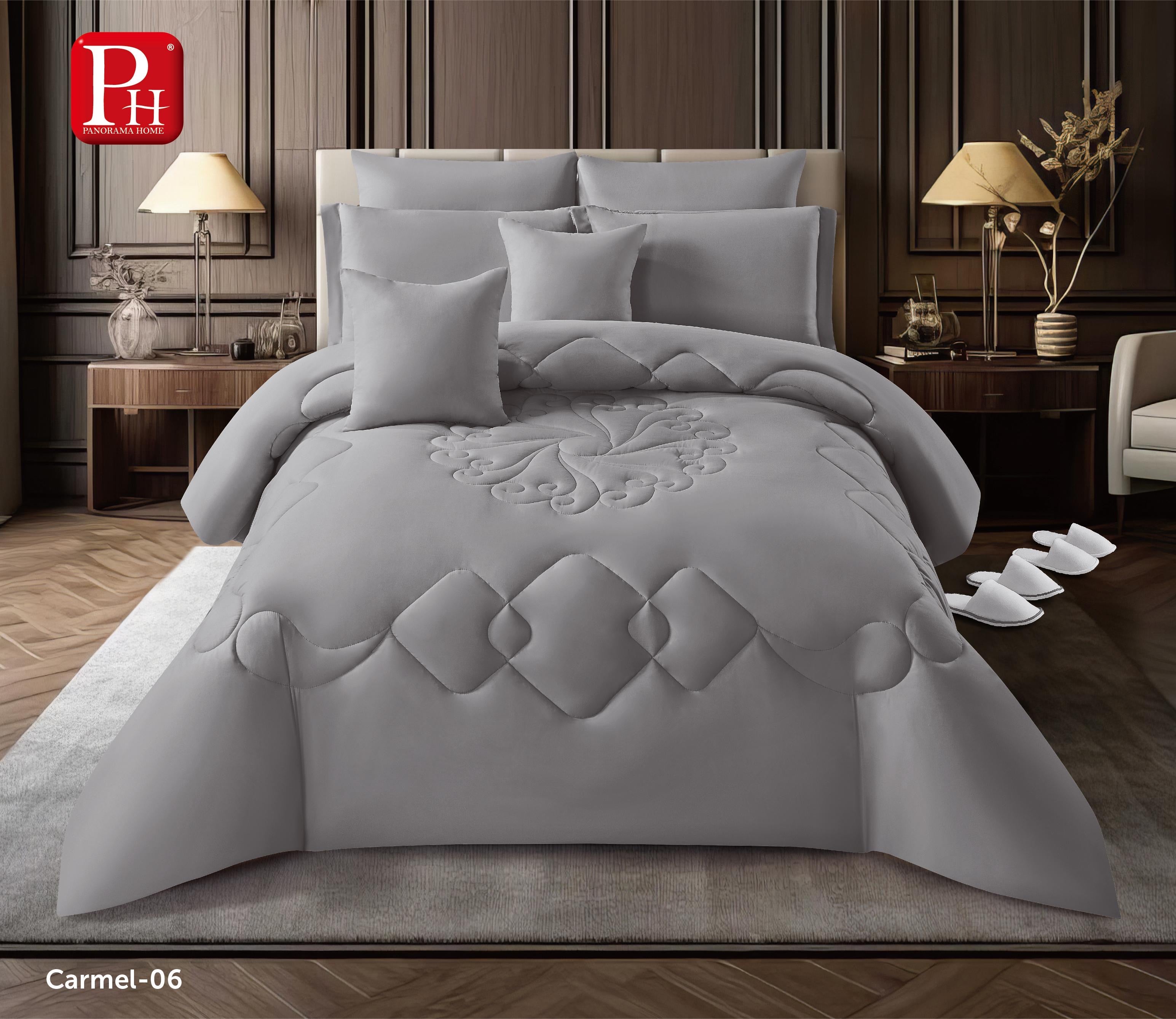 carmel 12 pcs comforter set
