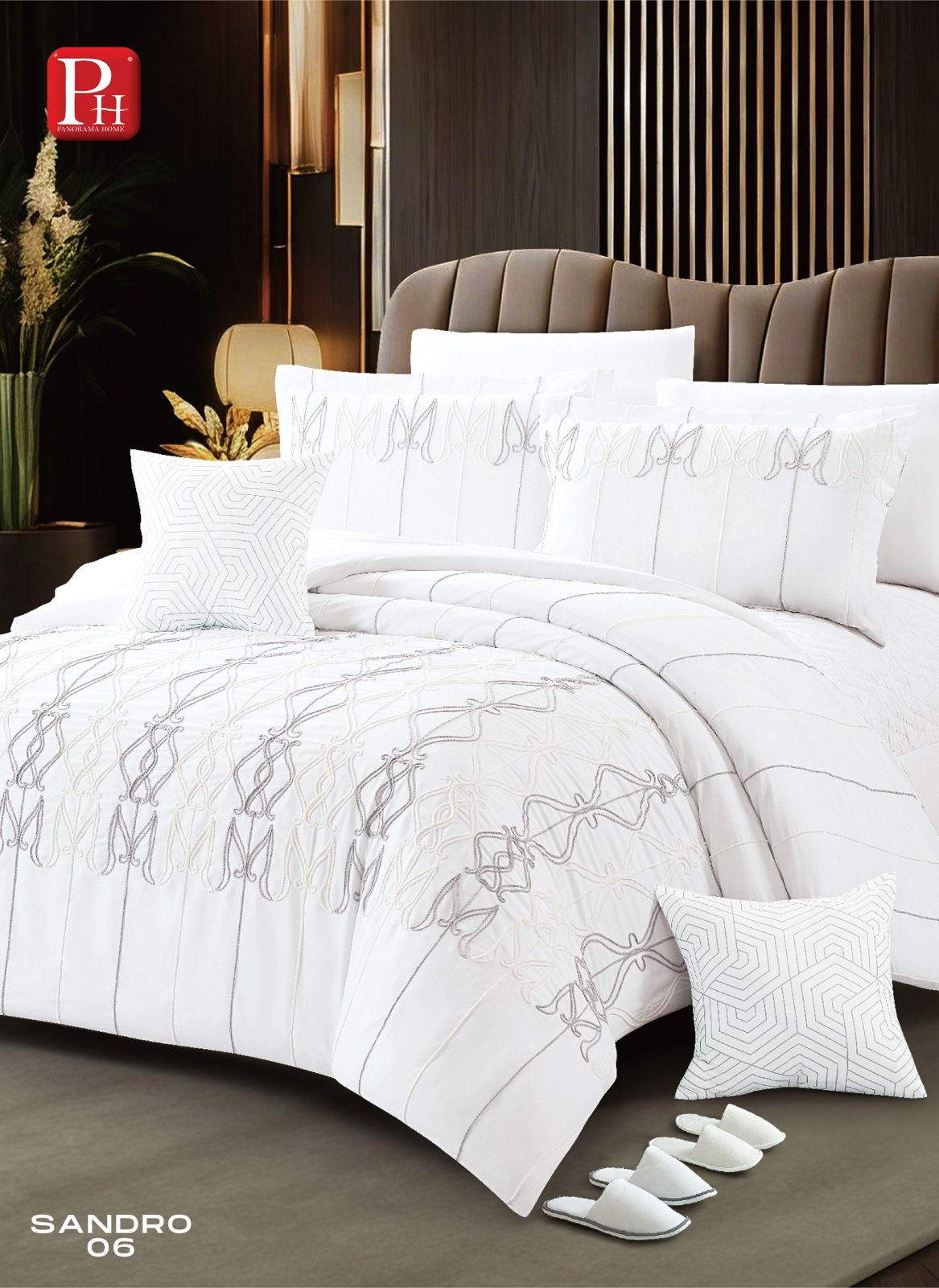 Sandro 12 pcs comforter set