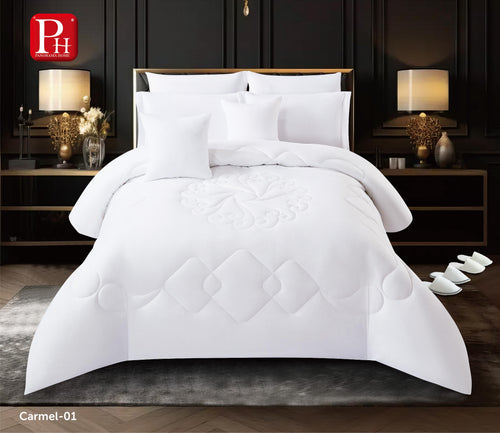 carmel 12 pcs comforter set